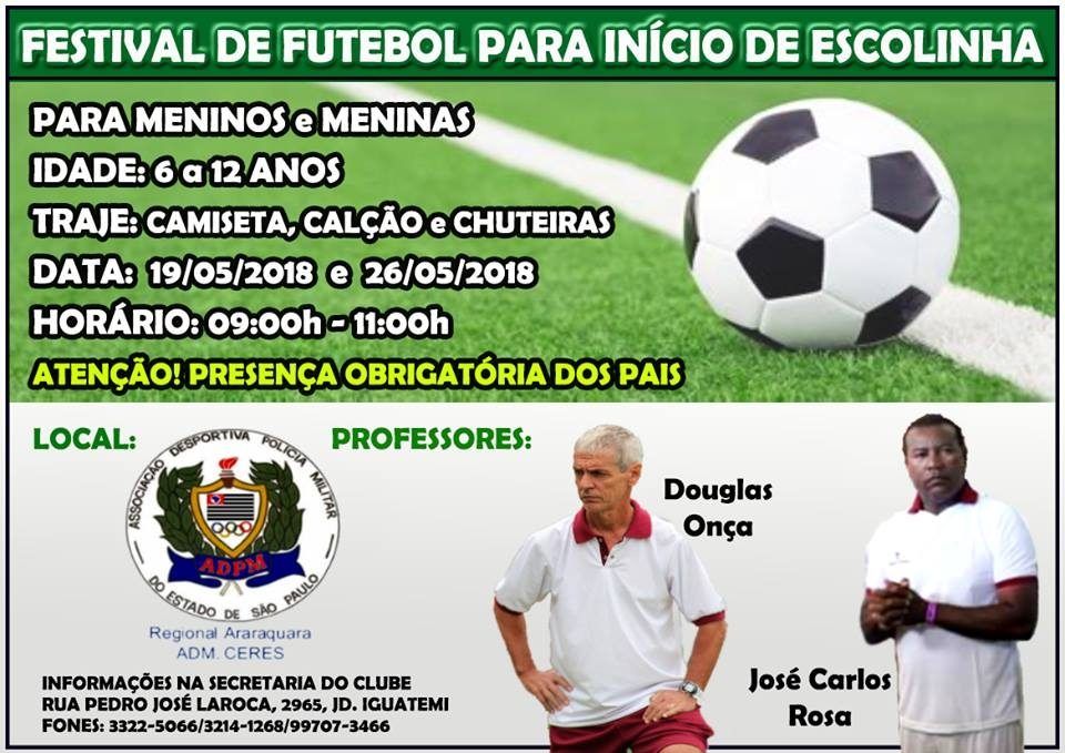 Campos de Futebol para locação - ADPM Araraquara